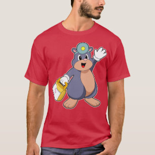 T-shirt Mole comme infirmière avec trousse de premiers soi