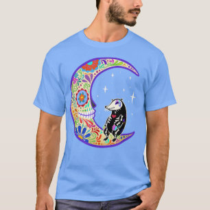 T-shirt Mole Dia de Los Muertos Skeleton Sugar Skull T-Shi