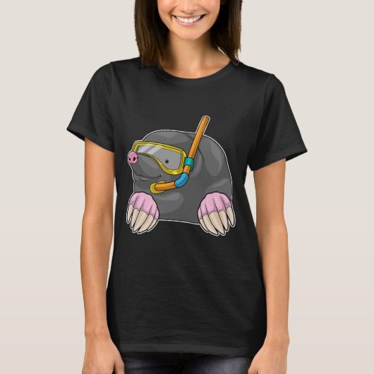 T-shirt Mole Diver Snorkel (Devant)