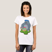 T-shirt Mole Easter Easter egg (Devant entier)