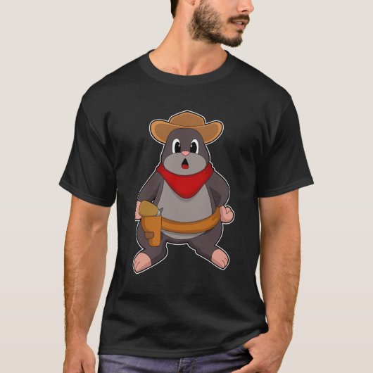 T-shirt Mole en cowboy (Devant)