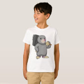 T-shirt Mole en Handyman avec Hammer (Devant entier)