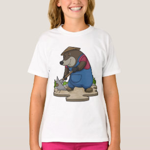 T-shirt Mole en tant qu'agriculteur