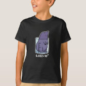T-shirt Mole Equation Funny Mole Dans Un Jeu De Bécher Dar (Devant)