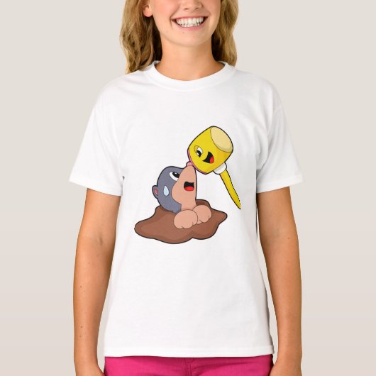 T-shirt Mole Hammer (Devant)