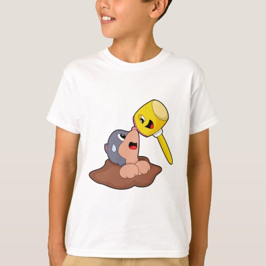T-shirt Mole Hammer (Devant)