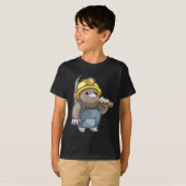 T-shirt Mole Miner Pickaxe Mines (Devant entier)
