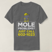 T-shirt Mole Problems Just Call Avogadros Number (Design devant)