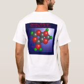 T-shirt Molécule d'adénine (arrière) (Dos)