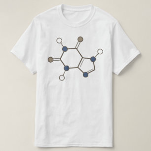 T-shirt molécule de caféine
