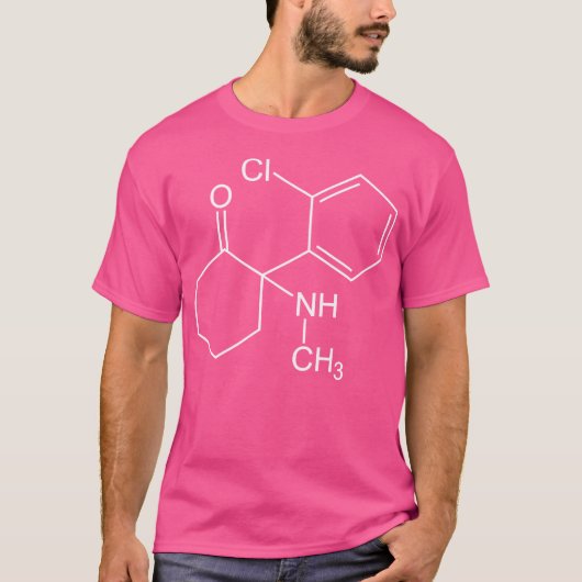 T-shirt Molécule kétamine Keta (Devant)