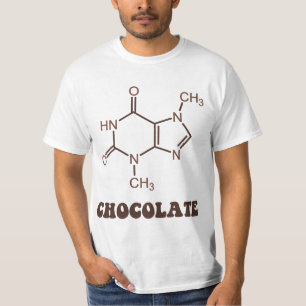 T-shirt Molécule scientifique de théobromine d'élément de