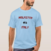 T-shirt Molfetta, Italie Scooter (Devant)