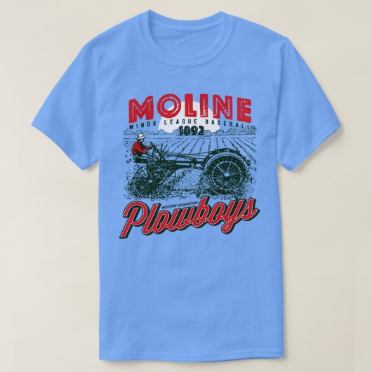 T-shirt Moline Plowboys (Design devant)