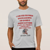 T-SHIRT MOLON LABE (Devant)