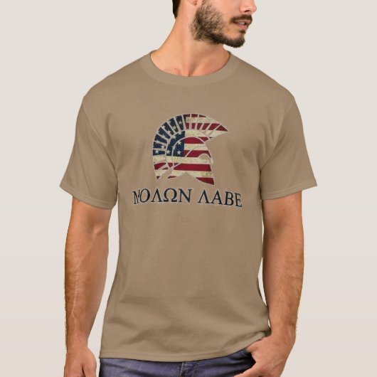 T-SHIRT MOLON LABE (Devant)