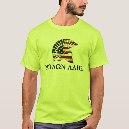 T-SHIRT MOLON LABE (Devant)