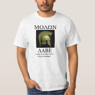 T-shirt Molon Labe !