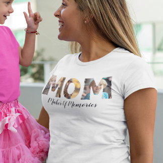 T-shirt MOM : Créateur de souvenirs personnalisé