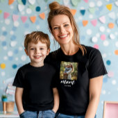 T-shirt Mom Established Photo Mother's Day