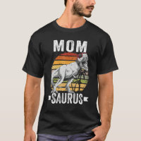 Mom Saurus Dinosaur Momsaurus Family Matching T Re