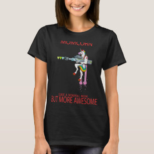 T-shirt Momcorn Mais Un Humour Sarcastique Plus Génial