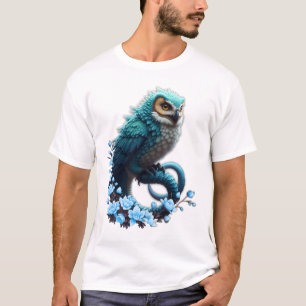 T-shirt Moment de Sagesse, Le hibou magique, majestueux, m