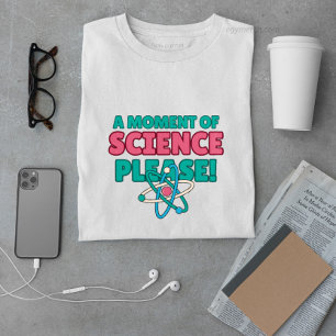 T-shirt moment de science drôle professeur de chimie verte