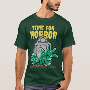 T-shirt Moment d'horreur Halloween Fille zombie