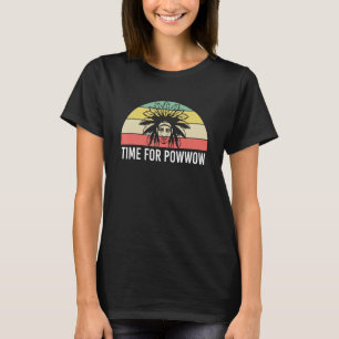 T-shirt Moment pour Powwow Amérindien
