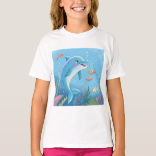 T-shirt Moments joyeux de dauphin