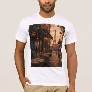 T-shirt Moments lents. Café fort. Douce vie. | Vintage