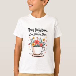 T-shirt Momes Daily Brew : L'amour d'une mère