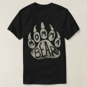 T-shirt Momma Bear T   Mama Bear Paw Print  Mother's Day M (Design devant)