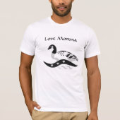 T-shirt Momma Goose Natation (Devant)