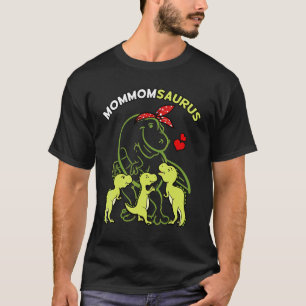 T-shirt Mommomsaurus maman Tyrannosaurus Dinosaur maman P