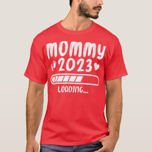 T-shirt Mommy 2023 Pregnancy Announcement First time Mom T
