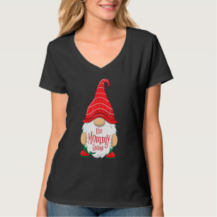 T-shirt Mommy Gnome Buffalo Plaid Matching Family Christma