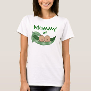 T-shirt Mommy of Darker Skinned Twin Boys