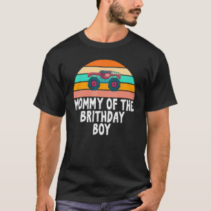 T-shirt Mommy of the Birthday Boy Monster Truck Theme