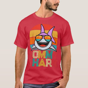 T-shirt Mommy Shark Pour Moms & Grandmas Cadeaux Pour Mère