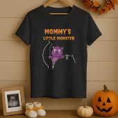 T-shirt Mommys Little Monster Maternité Halloween