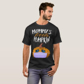 T-shirt Mommy's Little Pumpkin Pregnancy Quarantine (Devant entier)