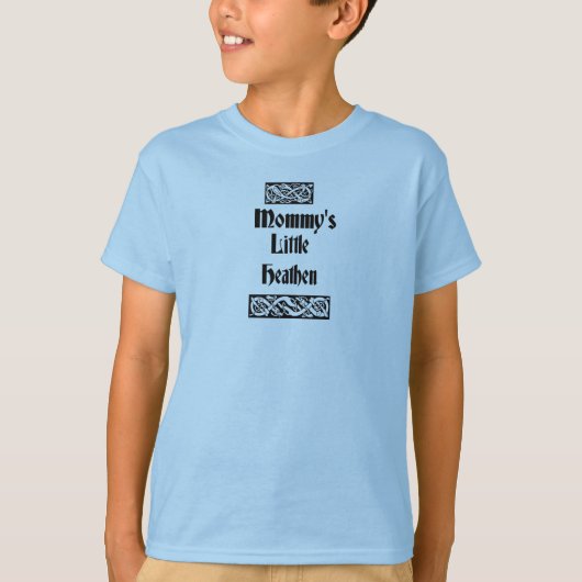 T-shirt Mommys peu païen (Devant)