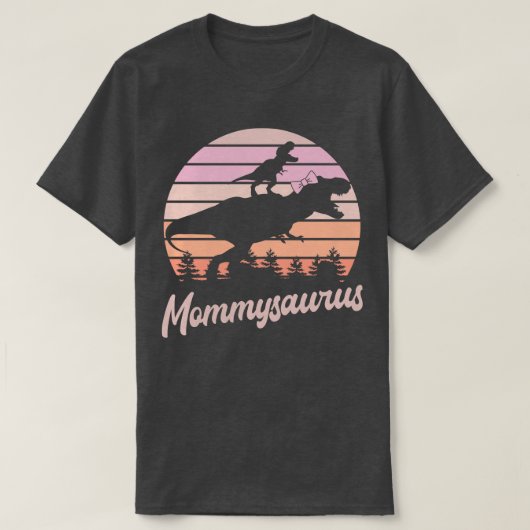 T-shirt Mommysaurus TRex Dinosaur (Design devant)