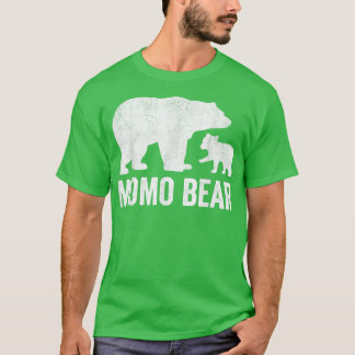 T-shirt Momo Bear Mères Day Grand-maman Chemises, Funny Cu