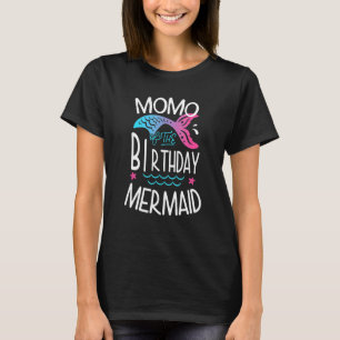 T-shirt Momo De L'Anniversaire Femme-Sirène Famille Matchi