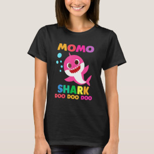 T-shirt Momo Shark mignonne bébé requin famille de jumelag