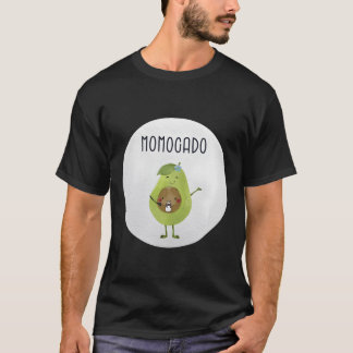T-shirt momocado pour les mères avec un bébé sur le chemin