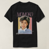 T-shirt Momoko Kikuchi Retro 80s Fan Art Design 2 (Design devant)
